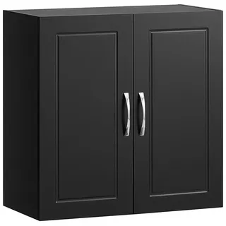SoBuy Hängeschrank Schwarz