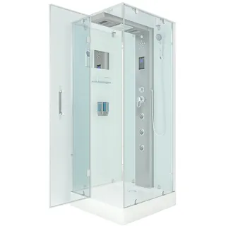 AcquaVapore AquaVapore Dampfdusche Duschtempel Sauna Dusche Duschkabine D38-20L2 100x100 cm
