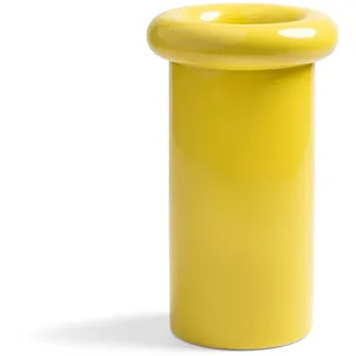 &klevering - Turban Vase 27 x Ø 16 cm, gelb