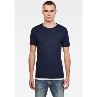 G-Star RAW T-Shirt (Packung, 2er-Pack) blau