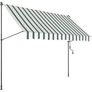 empasa Klemmmarkise "ILANGA" Markise für Balkon & Terrasse, UV-beständig und höhenverstellbar 400 cm