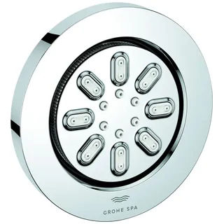 Grohe Seitenbrause 26801 Rainshower Aqua runde Form chrom, 26801000 26801000