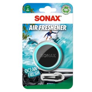 Sonax Autoduft Air Freshener 03640410, mit Clip, für Lüftungsschlitz, Ocean-fresh