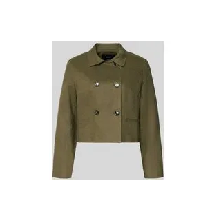 Blazer aus reinem Leinen Modell 'LISTELA', Khaki, L