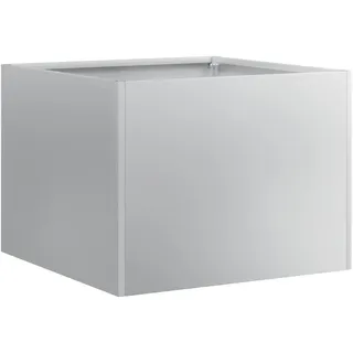 vidaXL Pflanzgefäß 40 x 40 x 30 cm Silber