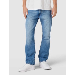 Regular Fit Jeans im 5-Pocket-Design Modell '501 CHEMICALS', Hellblau, 36/34