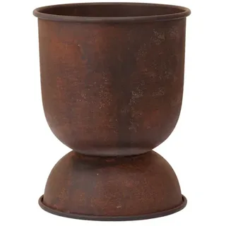 Ferm Living - Hourglass Blumentopf extra-small, Ø 21 x H 30 cm, rost