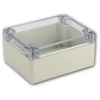 BLANKO Modulgehäuse IP 65 Transparenter Deckel, 115 x 90 x 55 mm,