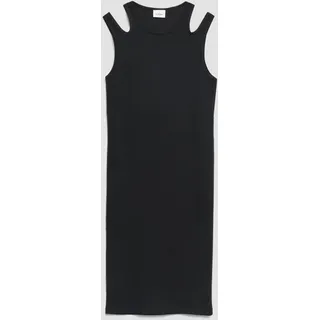 s.Oliver Rippkleid Schwarz M