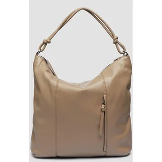 s.Oliver Hobo-Bag Leder-Optik Brown