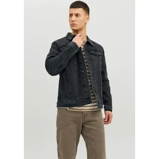 JACK & JONES Jeansjacke Jean in Schwarz-XS