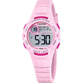 Calypso Digital Uhr Kautschuk Rosa