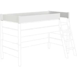 Paidi Absturzsicherung, Weiß, Holzwerkstoff, 210.4x20x97.6 cm, Blauer Engel, Kindersicherheit, Rausfallschutz Bett