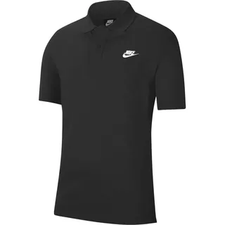 Nike Nk Club Kurzarm-poloshirt Black / White S