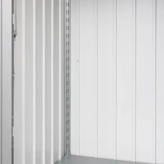 Biohort Regalsteher Alex Duo 2 Stück B5,3 x H122,3 x T2,2 cm Silber