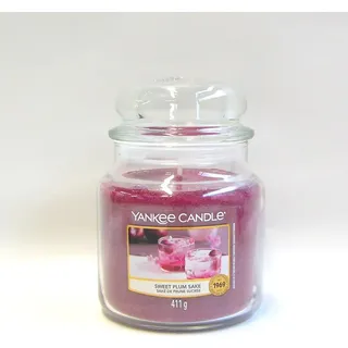 Yankee Candle Sweet Plum Sake Duftkerze 411 g lila