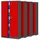 C001 185 x 90 x cm rot