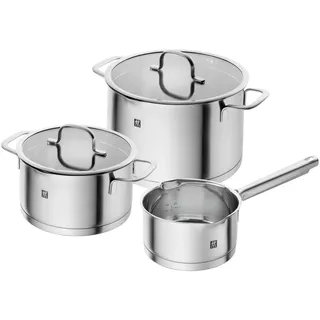 Zwilling TrueFlow Topf-Set 3-tlg. Kochtopf + Stielkasserolle