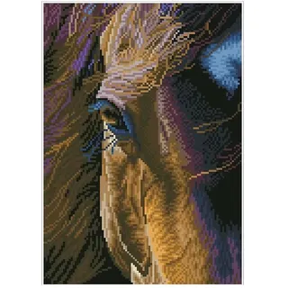needleart world (hong kong) ltd. Diamond Painting Pferd braun