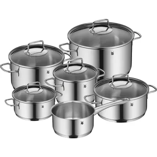 WMF Astoria Topf-Set 6-tlg. 3 x Fleischtopf + 2 x Bratentopf + Stielkasserolle
