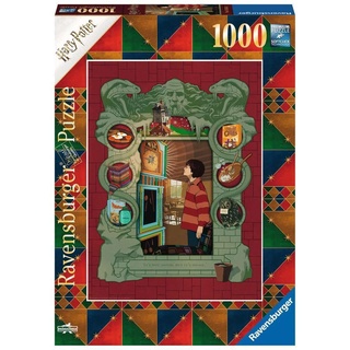 Ravensburger Puzzle 16516 Harry Potter bei der Weasley Familie 1000 Teile Puzzle für Erwachsene und Kinder ab 14 Jahren