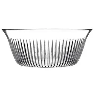 Pasabahce Schale aus Glas Transparent rund 24 cm Obstschüssel, Salatschüssel