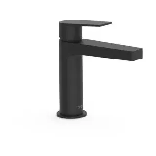 tres armaturen 21110301NM Waschtischarmatur Schwarz Matt