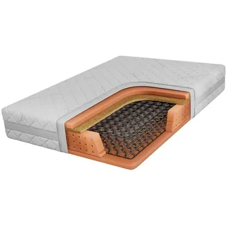 MKS Federkernmatratze, NOVA - 160/200 - H3/H4 - Sivo