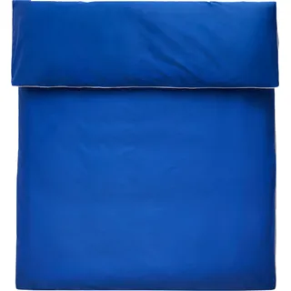 Outline Bettdeckenbezug 160 x 210 cm blau