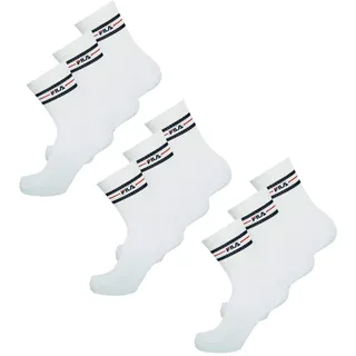 Fila Socken 3er Pack Weiß 39-42