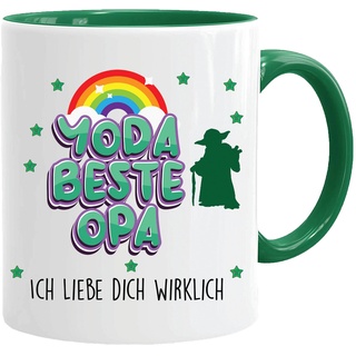 Tasse mit spruch, Yoda beste Opa. Ich liebe dich wirklichTasse Yoda, Baby Yoda Bürotasse lustige Kaffeebecher, tasse Opa, tasse Opa steingut, tasse Opa 2023, tasse Opa sohn, tasse Opa lustig