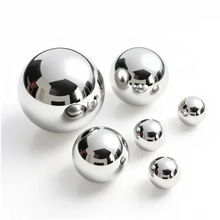 Spetebo Dekokugel 2/4/6 cm Silber