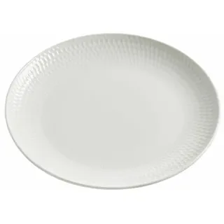 Maxwell & Williams Diamonds round Teller rund, 18 cm, Porzellan, DV0020 - Weiß