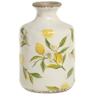 Chic Antique Dekovase Chic Antique * Limone Flaschenvase Vase H17/D10 cm antique creme (1 St)