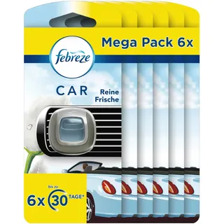 Febreze Auto Lufterfrischer Reine Frische 6 St. 12 ml