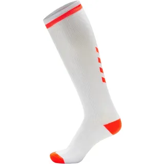 hummel Elite Indoor Socken lang white/diva pink 27-30