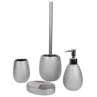 Testrut Hollywood Badaccessoire-Set Silber/Schwarz