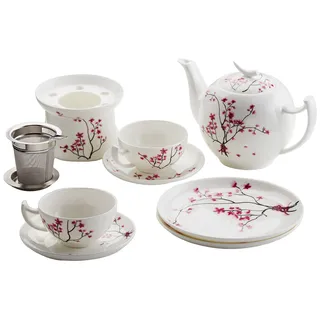 TeaLogic 2 Personen Teeservice Cherry Blossom