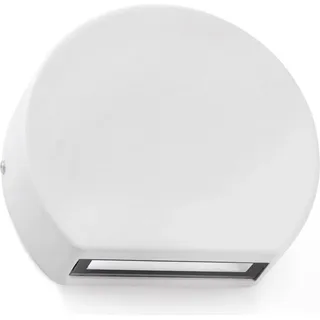 faro BARCELONA Außenwandleuchte Aluminium, Glas 3,0 cm IP54 1x LED-Lampe weiß