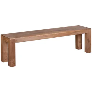 Wohnling Sitzbank Mumbai Braun 160 x 45 x 35 cm