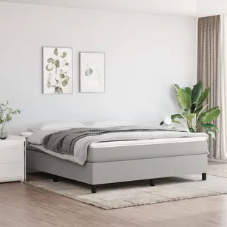 Festnight Bett 180x200 cm Polsterbett ohne Kopfteil Jugendbett Bettgestell Doppelbett Einzelbett Gästebett Bettrahmen Schlafzimmer Bett Jugendzimmer