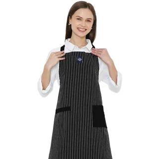 Encasa XO Kochschürze, Küchenschürze Damen & Herren, Backschürze