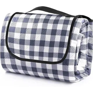 Famanu Picknickdecke Wasserfest und Sandbeständig - Beige 200 x 200 cm