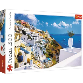 Trefl 916 26119 EA 1500pcs Santorini Greece, Coloured, Farbig