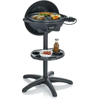 SEVERIN Barbecue-/Standgrill Mit Haube, Elektrogrill Mit Thermostat, Grillplatte