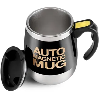 Fdit selbstrührende Kaffeetasse Elektrische selbstmischende Tasse aus rostfreiem Stahl Magnetische rührende Kaffeetasse(1#)