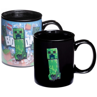 Minecraft Creeper Heat Change Kaffeetasse - Für Gamer und Kaffee-Enthusiasten