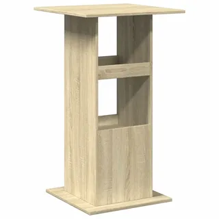 vidaXL Bartisch mit Ablagen 60 x 60 x 102 cm Braun