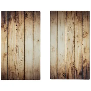 Michelino Kochfeld-Abdeckplatte 47114 Holz-Optik