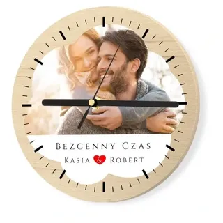 Wanduhr Aus Holz Mit Ihrem Foto – Geburtstagsgeschenk 18,99